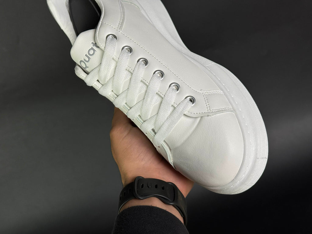 sneakers quatro  white grey