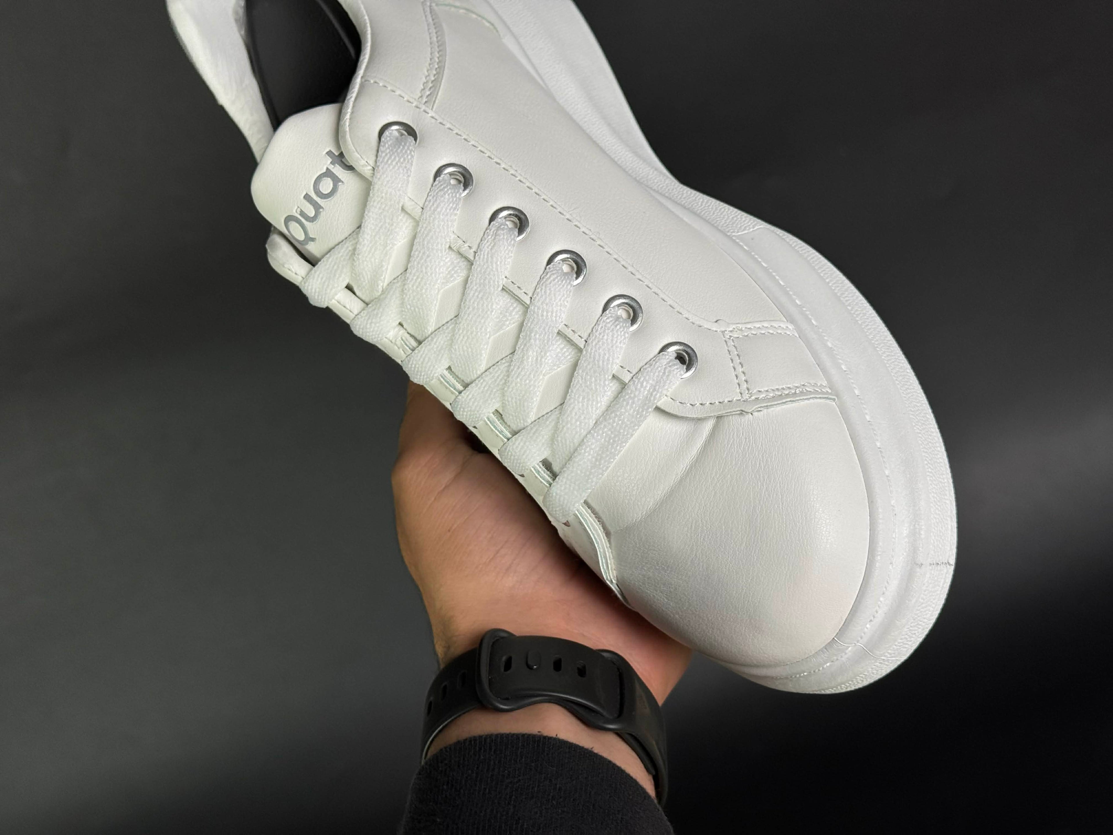 sneakers quatro  white grey
