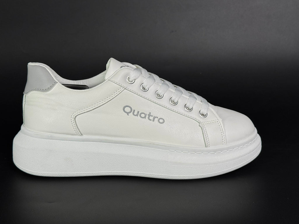 sneakers quatro  white grey