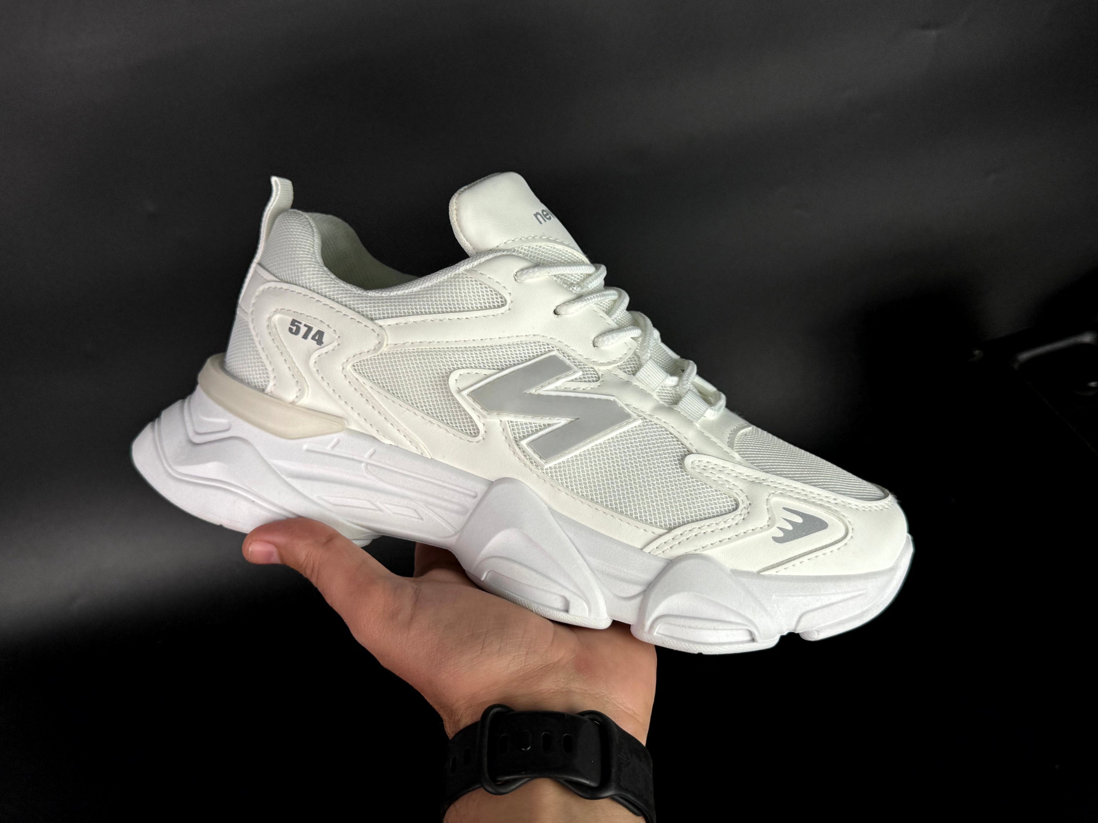 New Balance 574 white