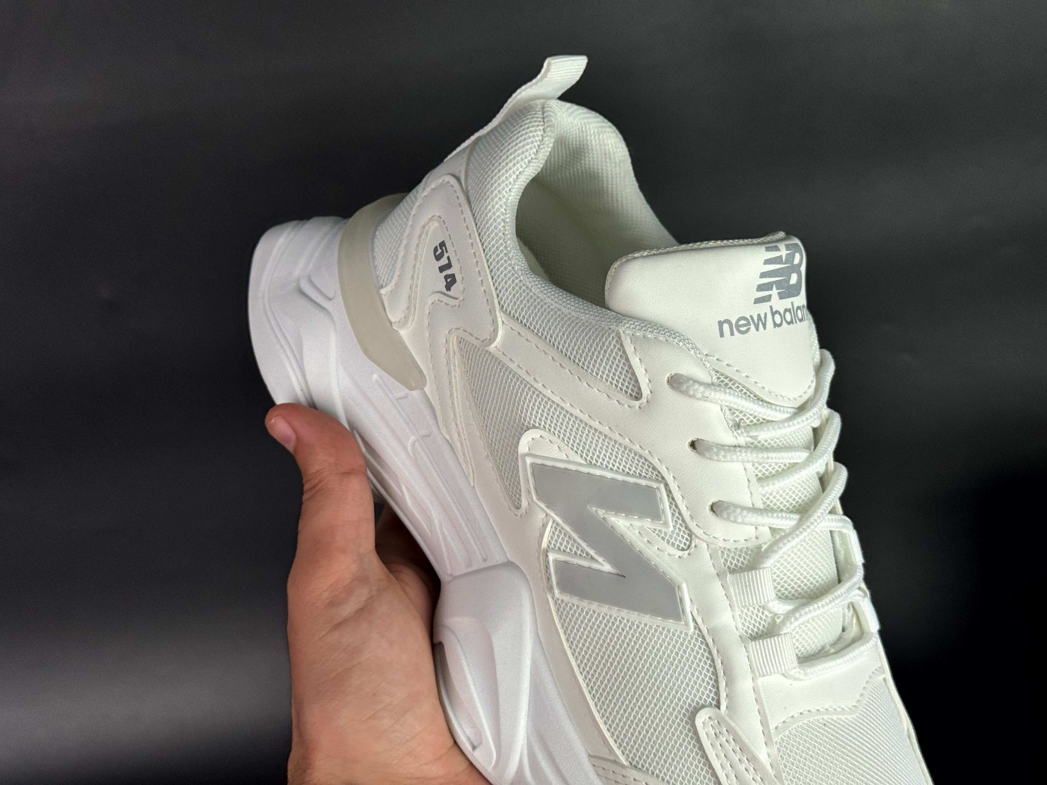 New Balance 574 white