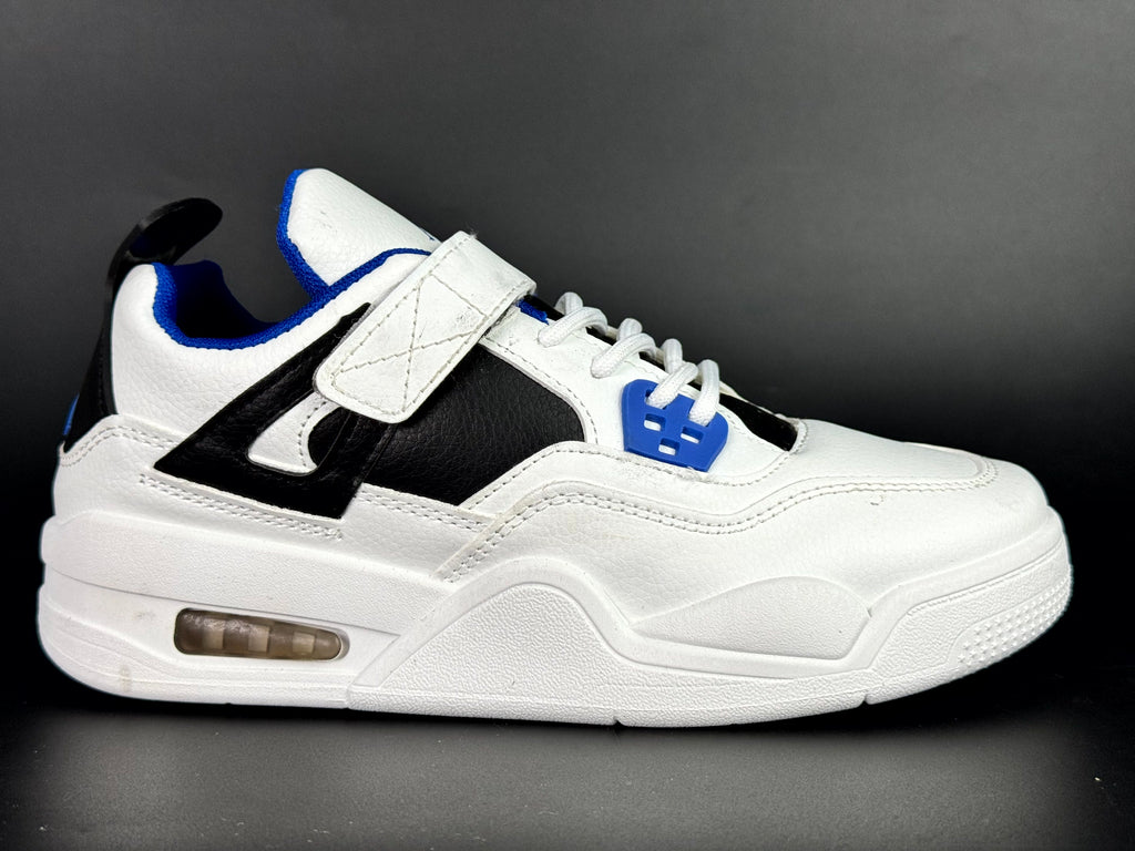 air jordan retro 4 white blue